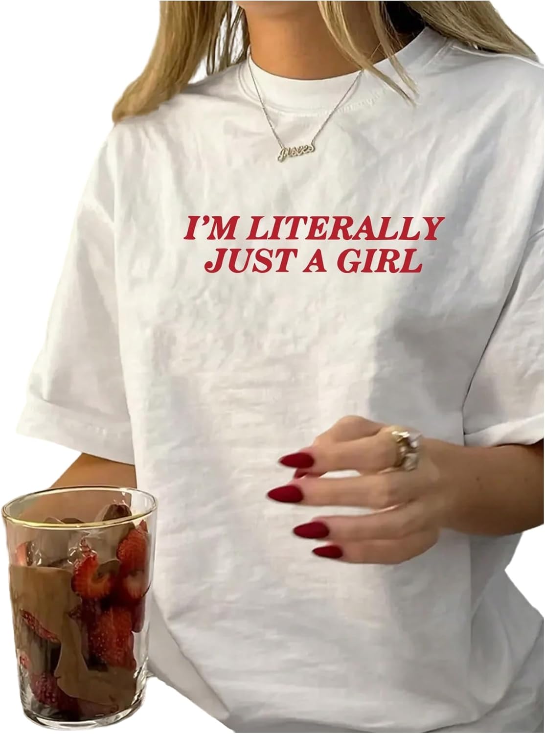 SHENHE Women s Summer Oversize Short Sleeve Graphic Tee Shirt Crewneck Loose Fit Funny Top 5XL різнокольоровий
SHENHE Women s Summer Oversize Short Sleeve Graphic Tee Shirt Crewneck Loose Fit Funny Top 5XL різнокольоровий