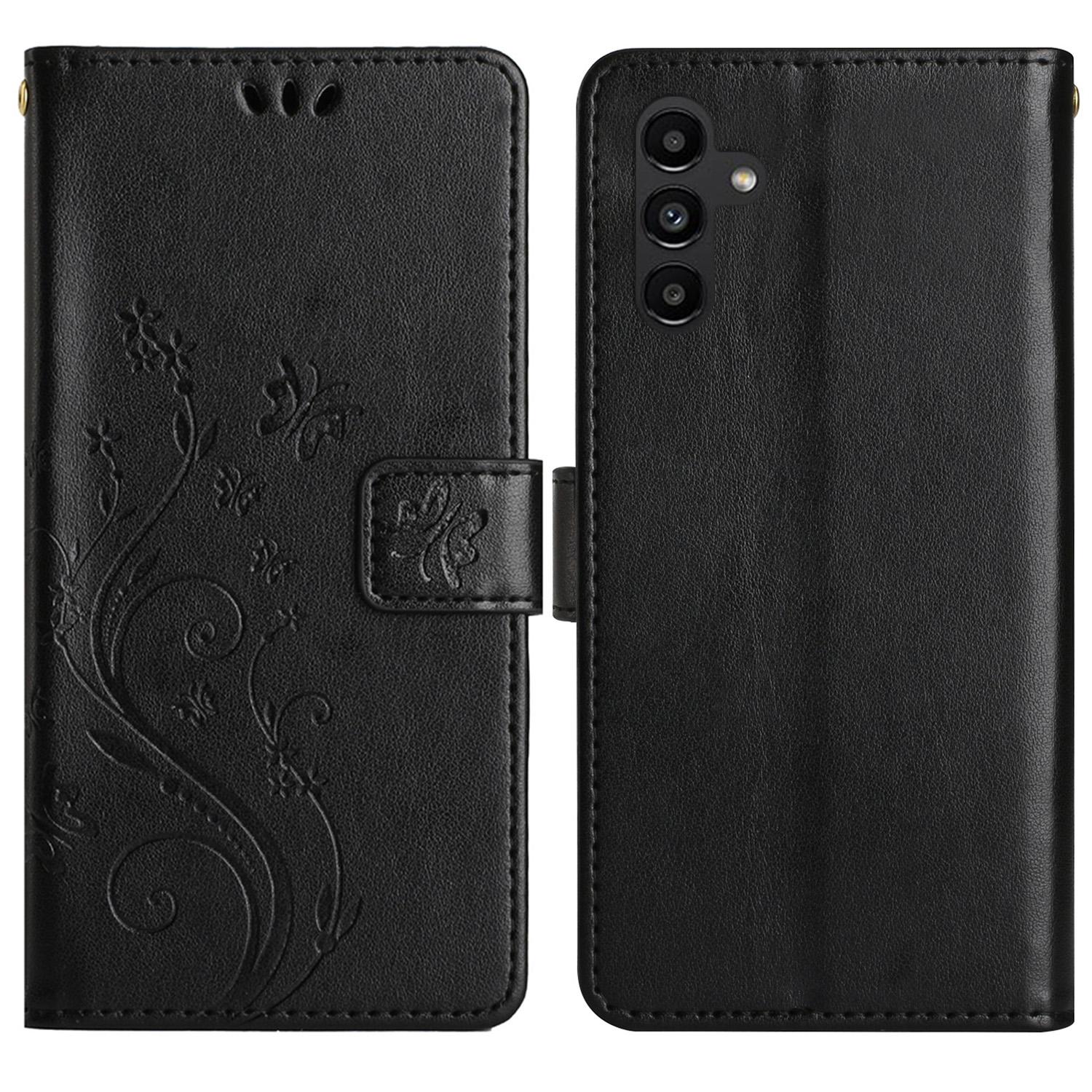 Для Samsung Galaxy S24 FE Кожаный кошелек-чехол с тиснением Цветок Бабочка, чехол для телефона с ремешком A
Для Samsung Galaxy S24 FE Кожаный кошелек-чехол с тиснением Цветок Бабочка, чехол для телефона с ремешком A