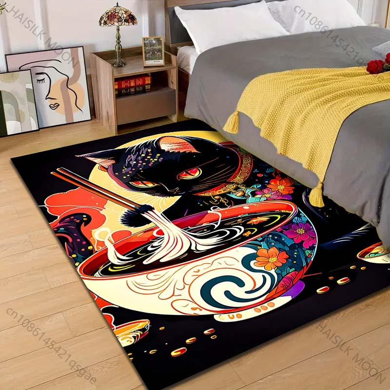 1PC Black cat eating noodles Pattern Rug Carpets for Bedroom Living Room Sofa Mat Creative Door Mat Cloakroom Home Decor 40x60cm
1PC Black cat eating noodles Pattern Rug Carpets for Bedroom Living Room Sofa Mat Creative Door Mat Cloakroom Home Decor 40x60cm