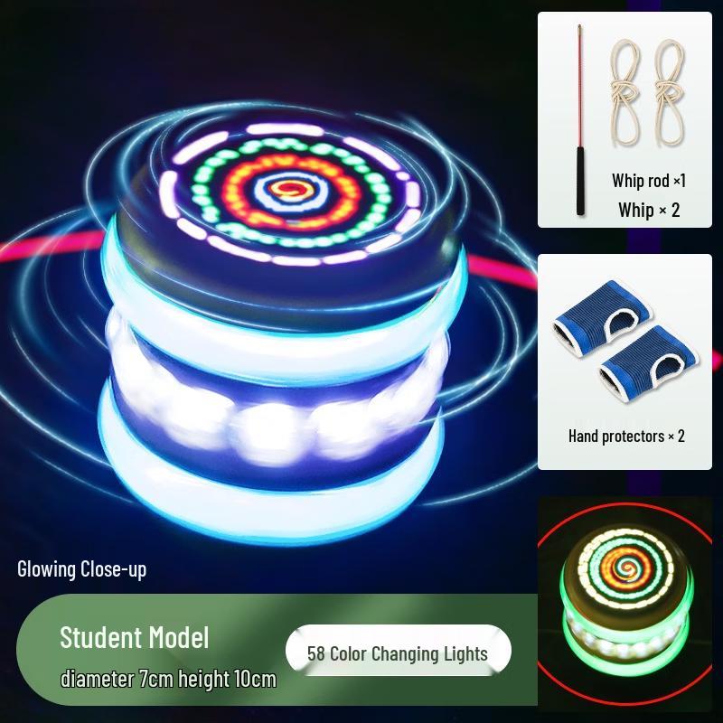 Kids Luminous Whipping Spinning Top
Kids Luminous Whipping Spinning Top