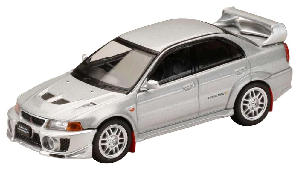 Hobby Japan HJ64 Mitsubishi Lancer GSR Evolution 5 1998 with Mudflaps Satellite Silver Finished Product 1/64 (CP9A)
Hobby Japan HJ64 Mitsubishi Lancer GSR Evolution 5 1998 with Mudflaps Satellite Silver Finished Product 1/64 (CP9A)