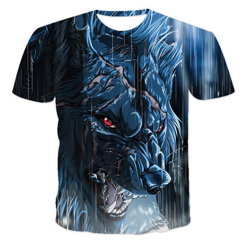 Летний топ с круглым вырезом и принтом 3D Animal Wolf, модные повседневные футболки с короткими рукавами для мужчин XL
Летний топ с круглым вырезом и принтом 3D Animal Wolf, модные повседневные футболки с короткими рукавами для мужчин XL