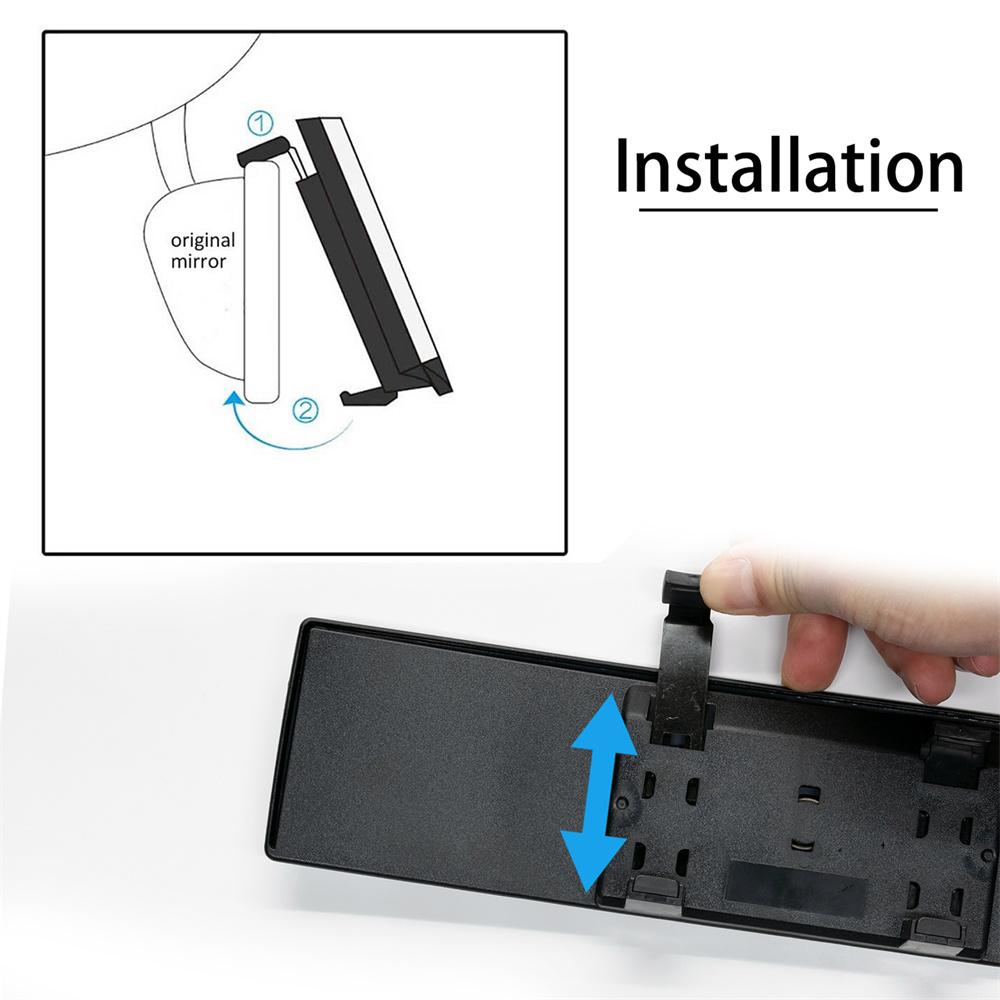 New Universal 300mm Wide-angle Convex Interior Clip On Car Truck Rear View Mirror
New Universal 300mm Wide-angle Convex Interior Clip On Car Truck Rear View Mirror