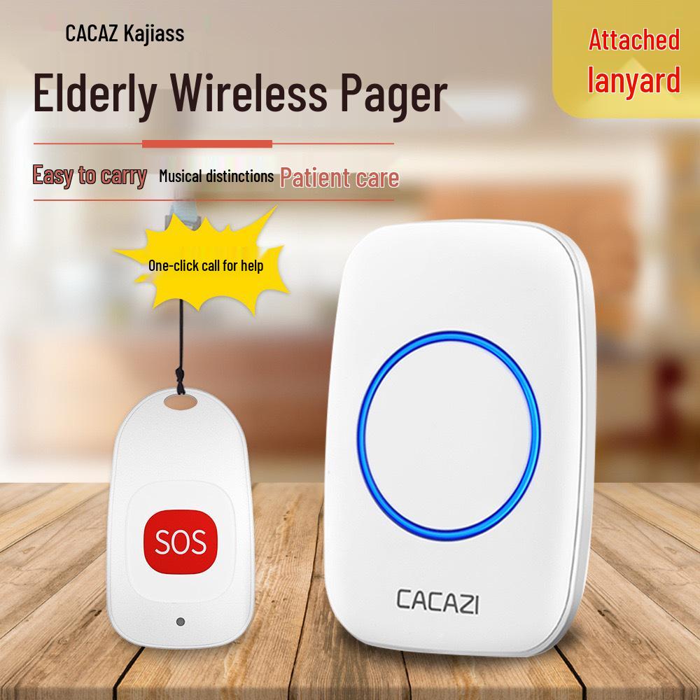 Wireless Long-Distance Emergency Call Button for Elderly Support. C10 Black Single Caller
Wireless Long-Distance Emergency Call Button for Elderly Support. C10 Black Single Caller