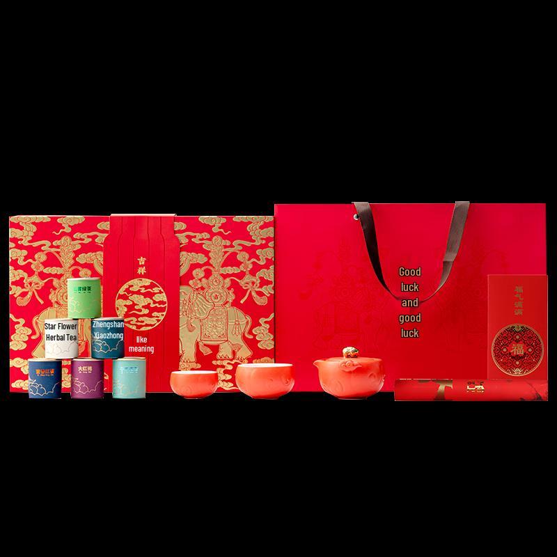 Lucky Elephant Ceramic Tea Set
Lucky Elephant Ceramic Tea Set