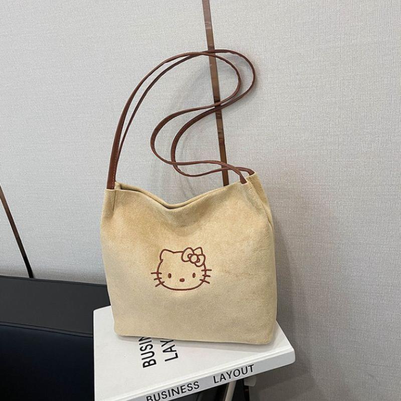 New Kitty Fashion Suede Bag Casual Versatile Women s shoulder bag Large Capacity Commuter Tote Bag Textured Shoulder Handbag
New Kitty Fashion Suede Bag Casual Versatile Women s shoulder bag Large Capacity Commuter Tote Bag Textured Shoulder Handbag