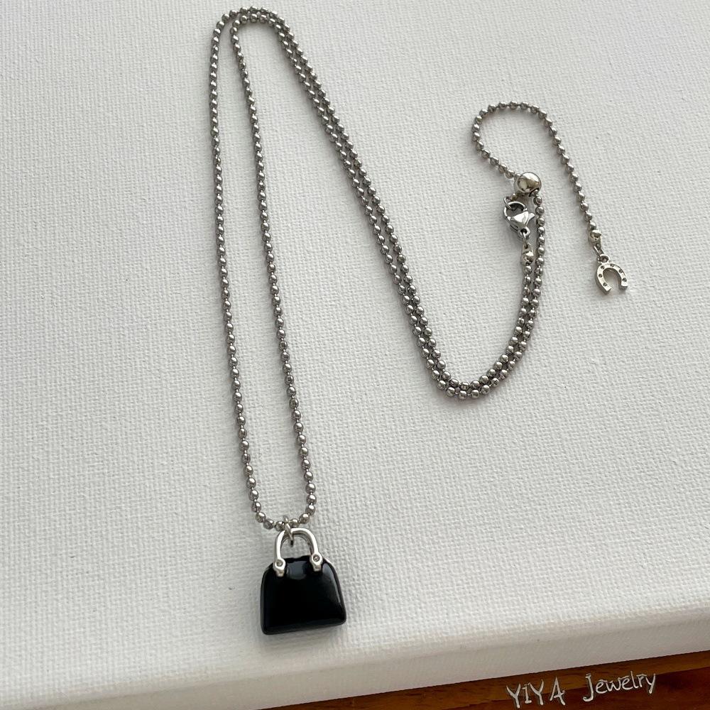 Silver Plated Beads Adjustable Sweater Chain Chokers For Women Red Black Enamel Metallic Bag Pendant Necklaces Wholesale Jewelry 68cm чёрный
Silver Plated Beads Adjustable Sweater Chain Chokers For Women Red Black Enamel Metallic Bag Pendant Necklaces Wholesale Jewelry 68cm чёрный