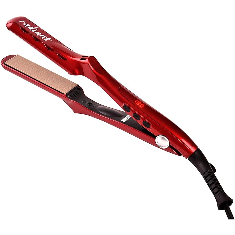 radiant 28mm hair iron straight Professional specifications Does not instantly evaporate moisture Moisturizing Silk plate up to 220 degrees in 30
radiant 28mm hair iron straight Professional specifications Does not instantly evaporate moisture Moisturizing Silk plate up to 220 degrees in 30