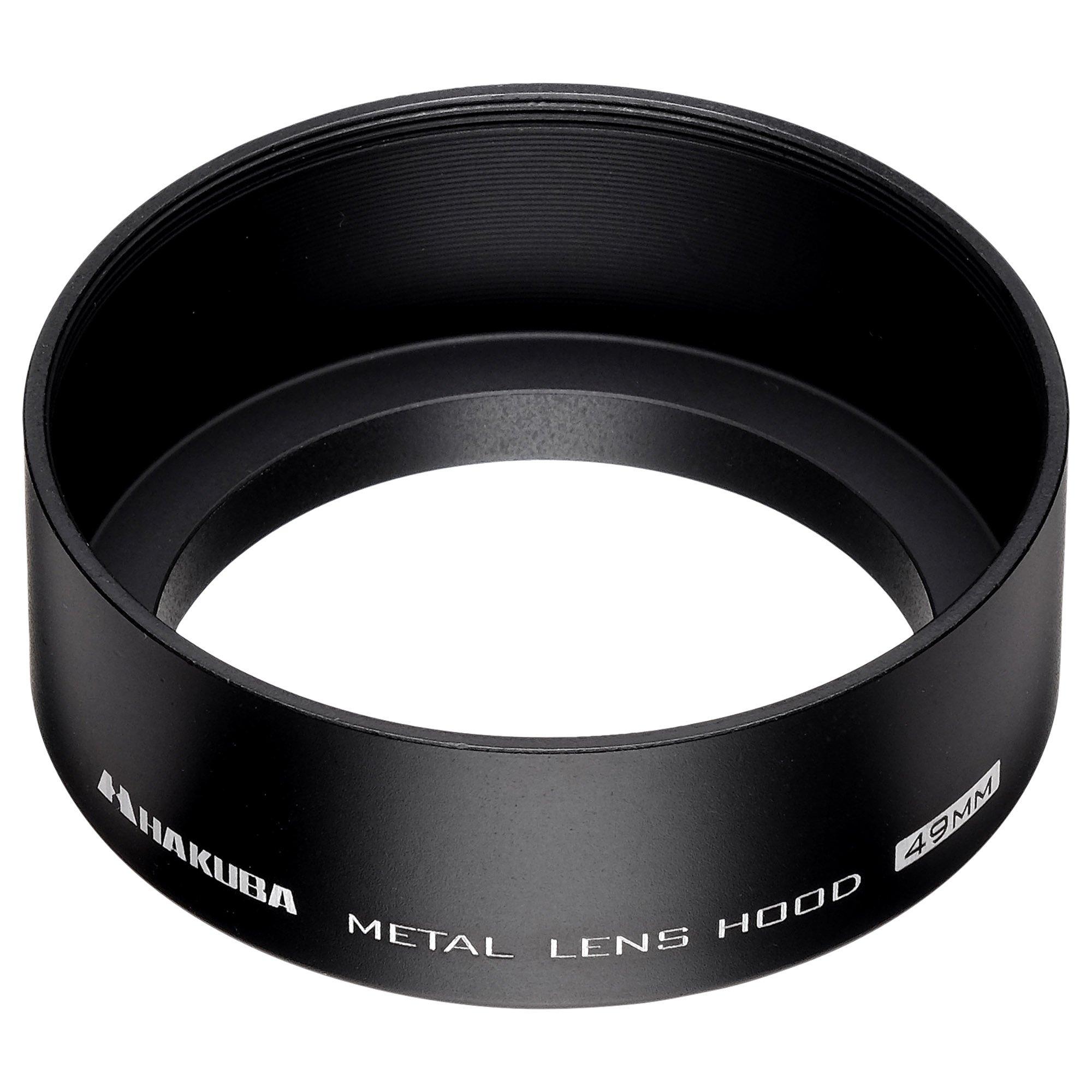 HAKUBA Metal Lens Made of 6000 Series Aluminum for 49mm Filter Black Hood, KMH-49, High-Strength Alloy, Diameter, чорний
HAKUBA Metal Lens Made of 6000 Series Aluminum for 49mm Filter Black Hood, KMH-49, High-Strength Alloy, Diameter, чорний