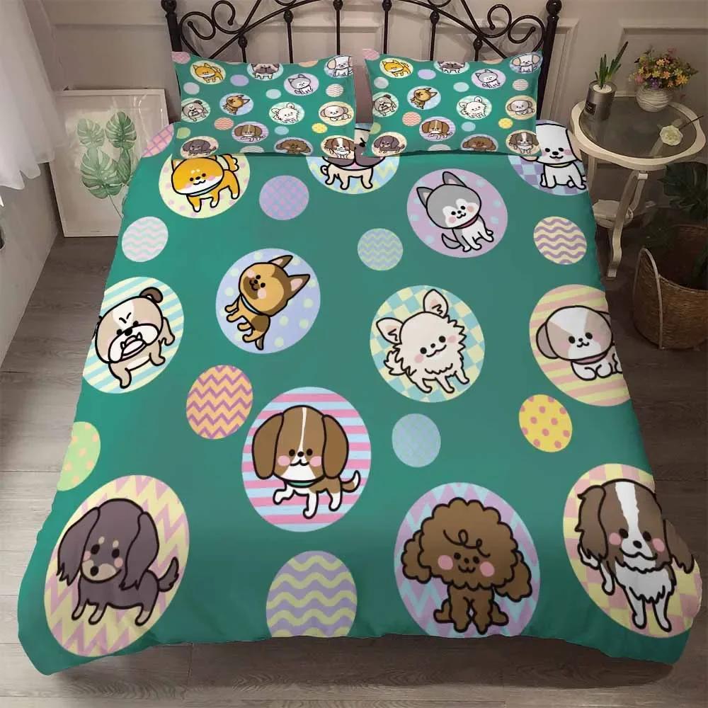 Comforter Bedclothes New Western Kids Bedding Set Colorfast Super Soft 2-3Pcs Comforter Set Dog +Pillow Case Cute Animals Bed Comforter (quilt)-EU Single(135*200cm)3pcs
Comforter Bedclothes New Western Kids Bedding Set Colorfast Super Soft 2-3Pcs Comforter Set Dog +Pillow Case Cute Animals Bed Comforter (quilt)-EU Single(135*200cm)3pcs