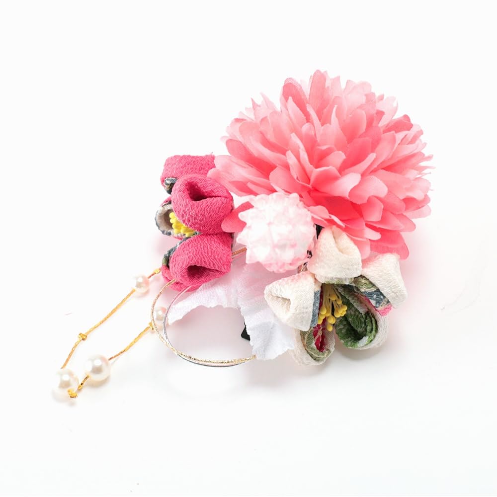 Osaka Choseido Hair Large Adult Tightly Crepe Japanese Hair Hair Mizuhiki Approximately 8cm Pink x Clip, Flower, Cute, Holds, Fabric, Pattern,
Osaka Choseido Hair Large Adult Tightly Crepe Japanese Hair Hair Mizuhiki Approximately 8cm Pink x Clip, Flower, Cute, Holds, Fabric, Pattern,