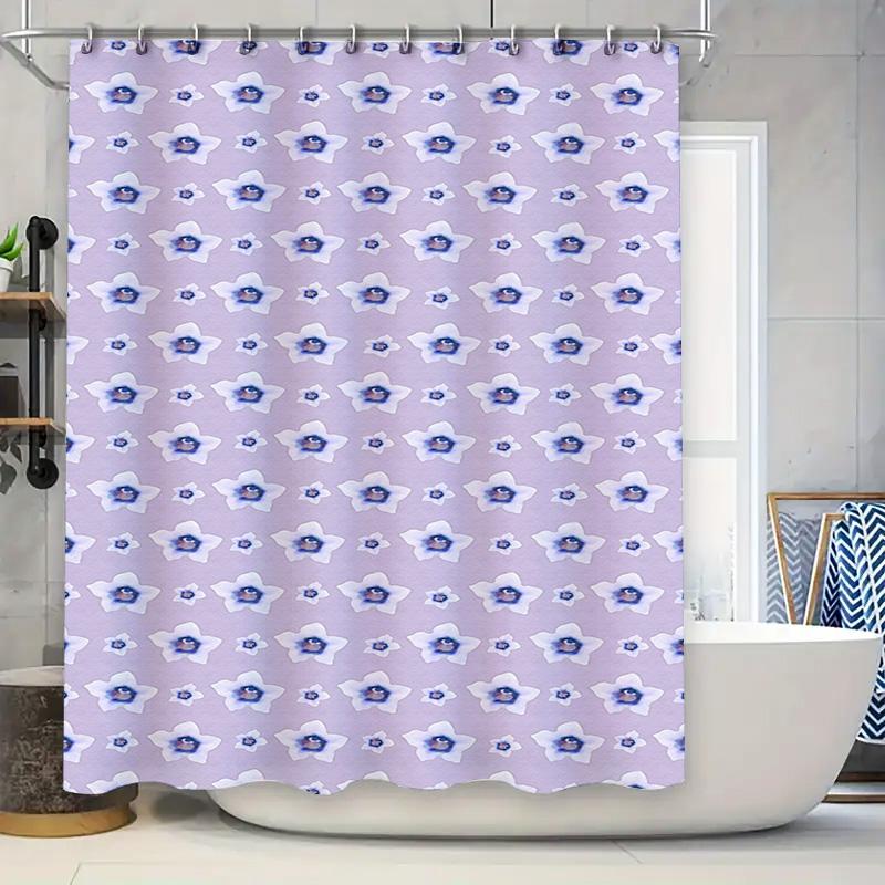 Modern Floral Bath Shower Curtain With Vivid Pattern Versatile Decoration For Bathroom Decorations W60H190(CM)-1 Pcs
Modern Floral Bath Shower Curtain With Vivid Pattern Versatile Decoration For Bathroom Decorations W60H190(CM)-1 Pcs