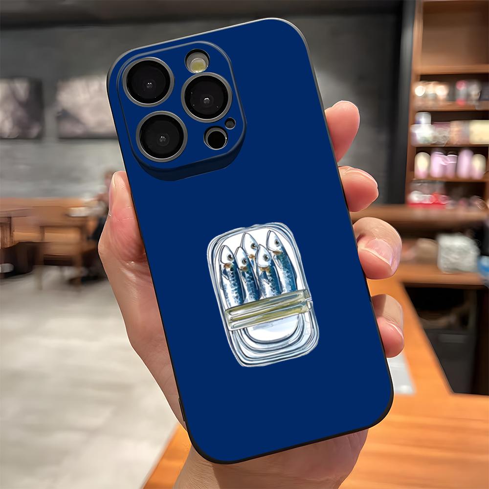 Sardines Phone Case For IPhone 17 Pro Max 15 Pro 16 14 Plus 12 13 Mini 11 Pro Shockproof Soft Cover iPhone16Pro
Sardines Phone Case For IPhone 17 Pro Max 15 Pro 16 14 Plus 12 13 Mini 11 Pro Shockproof Soft Cover iPhone16Pro