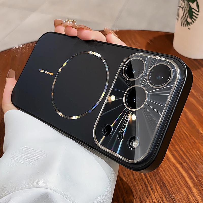 Apple 17 Pro Max Electroplated Magnetic Case with AG Frosted iPhone 16 Full Lens Film 17 Air
Apple 17 Pro Max Electroplated Magnetic Case with AG Frosted iPhone 16 Full Lens Film 17 Air