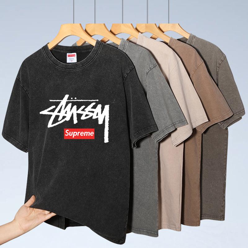 Supreme 2025 Summer New Washed and Worn Short Sleeved T-shirt Classic red letter print Made of Cotton Loose and Retro T-shirt M
Supreme 2025 Summer New Washed and Worn Short Sleeved T-shirt Classic red letter print Made of Cotton Loose and Retro T-shirt M