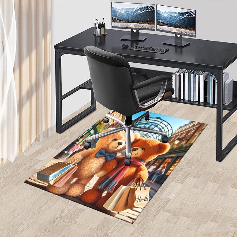 1pc Teddy Bear Friends Office Chair Mat - Anime Cartoon Design, Non-Slip Carpet for Home and Office Decor, Suitable for All Seasons.C059 60cm by 90cm
1pc Teddy Bear Friends Office Chair Mat - Anime Cartoon Design, Non-Slip Carpet for Home and Office Decor, Suitable for All Seasons.C059 60cm by 90cm