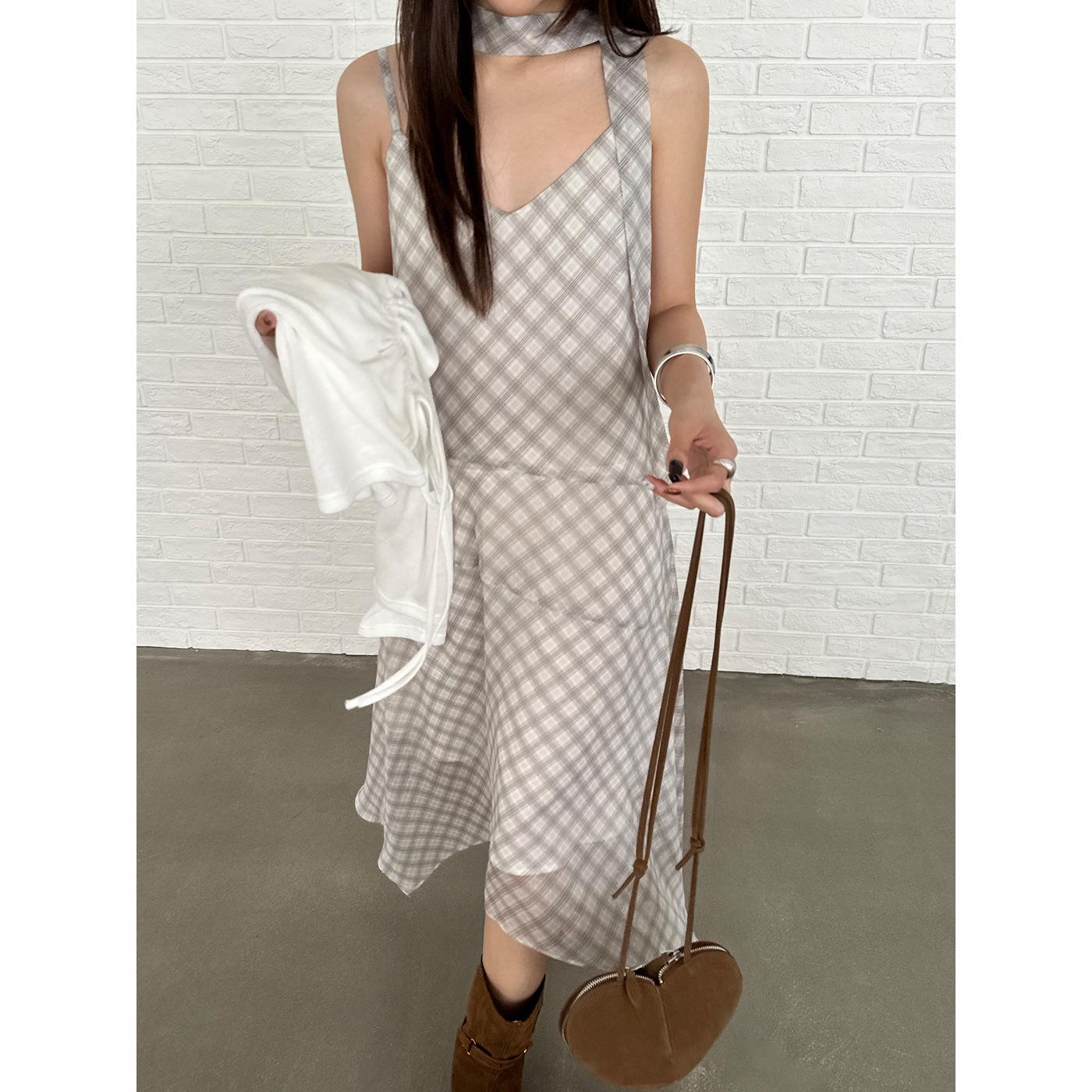 Atmospheric Korean Knit Strappy Two-Piece Dress Set for Women - Spring Slim Fit Pullover Long Dress Small белый
Atmospheric Korean Knit Strappy Two-Piece Dress Set for Women - Spring Slim Fit Pullover Long Dress Small белый