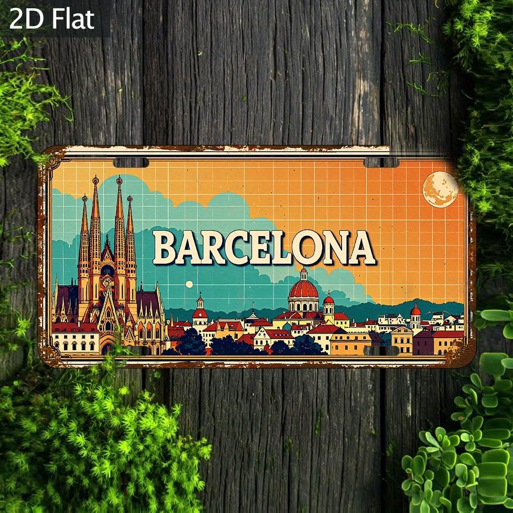 Lanzarote Canary Islands Stunning Coastal Landscape License Plate Style Aluminum Metal Sign Retro Travel Souvenir Wall Art Decor 15x30cm(5.9x7.8inch)
Lanzarote Canary Islands Stunning Coastal Landscape License Plate Style Aluminum Metal Sign Retro Travel Souvenir Wall Art Decor 15x30cm(5.9x7.8inch)