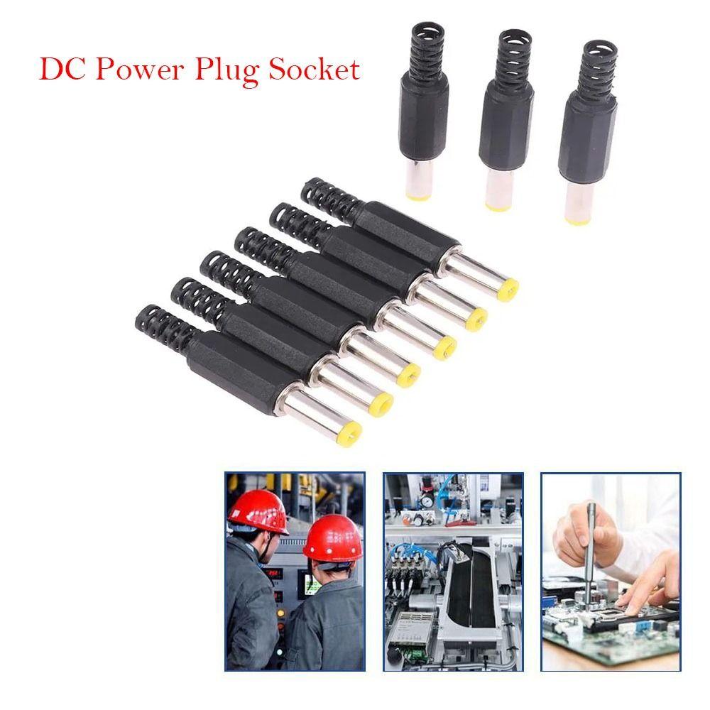Black Male Barrel Connectors 14mm DC Male Jack Monitoring DC Power Plug DC Power Plug Socket 5.5mm x 2.1mm
Black Male Barrel Connectors 14mm DC Male Jack Monitoring DC Power Plug DC Power Plug Socket 5.5mm x 2.1mm