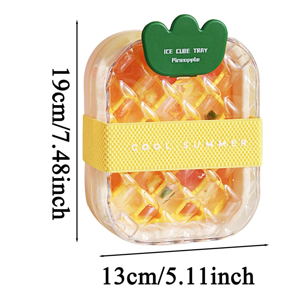 2-in-1 Pineapple Ice Cubes Bottle Ice Grid Tray Water Bottle Pineapple Leak-proof Portable Mold For Juice Beverage Coffee Drink жовтий
2-in-1 Pineapple Ice Cubes Bottle Ice Grid Tray Water Bottle Pineapple Leak-proof Portable Mold For Juice Beverage Coffee Drink жовтий