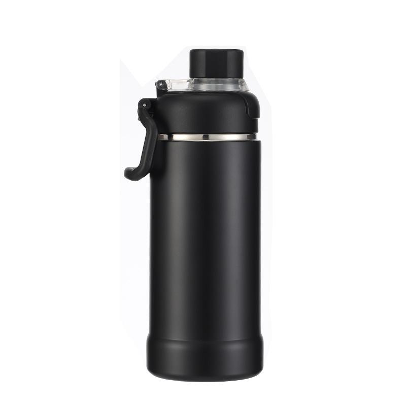 Large capacity thermos cup Portable outdoor sports water cup 304 stainless steel small mouth direct drinking cup 750ML чорний
Large capacity thermos cup Portable outdoor sports water cup 304 stainless steel small mouth direct drinking cup 750ML чорний