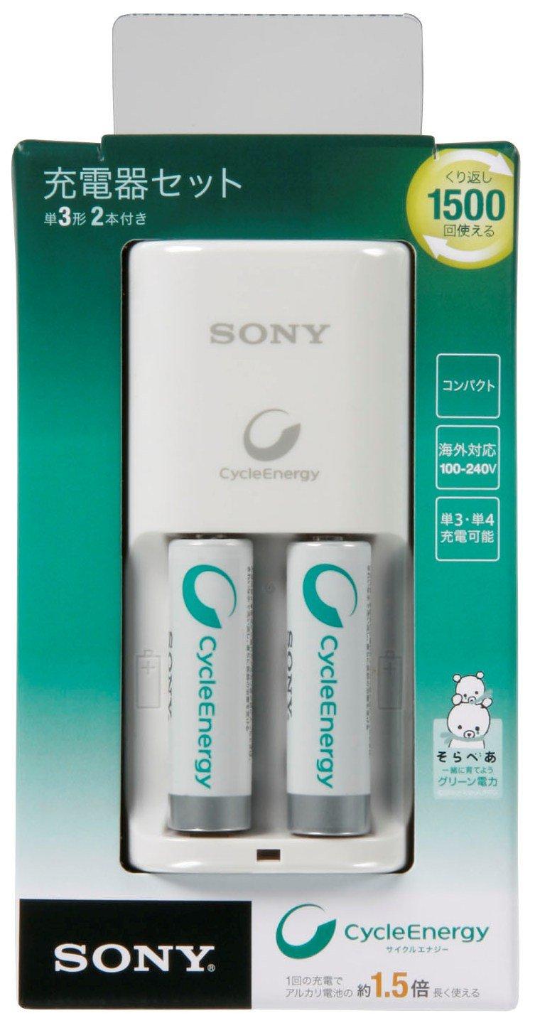 Sony Компактный комплект зарядного устройства NiMH, в комплект входят 2 аккумулятора типа АА BCG34HS2R (NH-AA-2BR)
Sony Компактный комплект зарядного устройства NiMH, в комплект входят 2 аккумулятора типа АА BCG34HS2R (NH-AA-2BR)