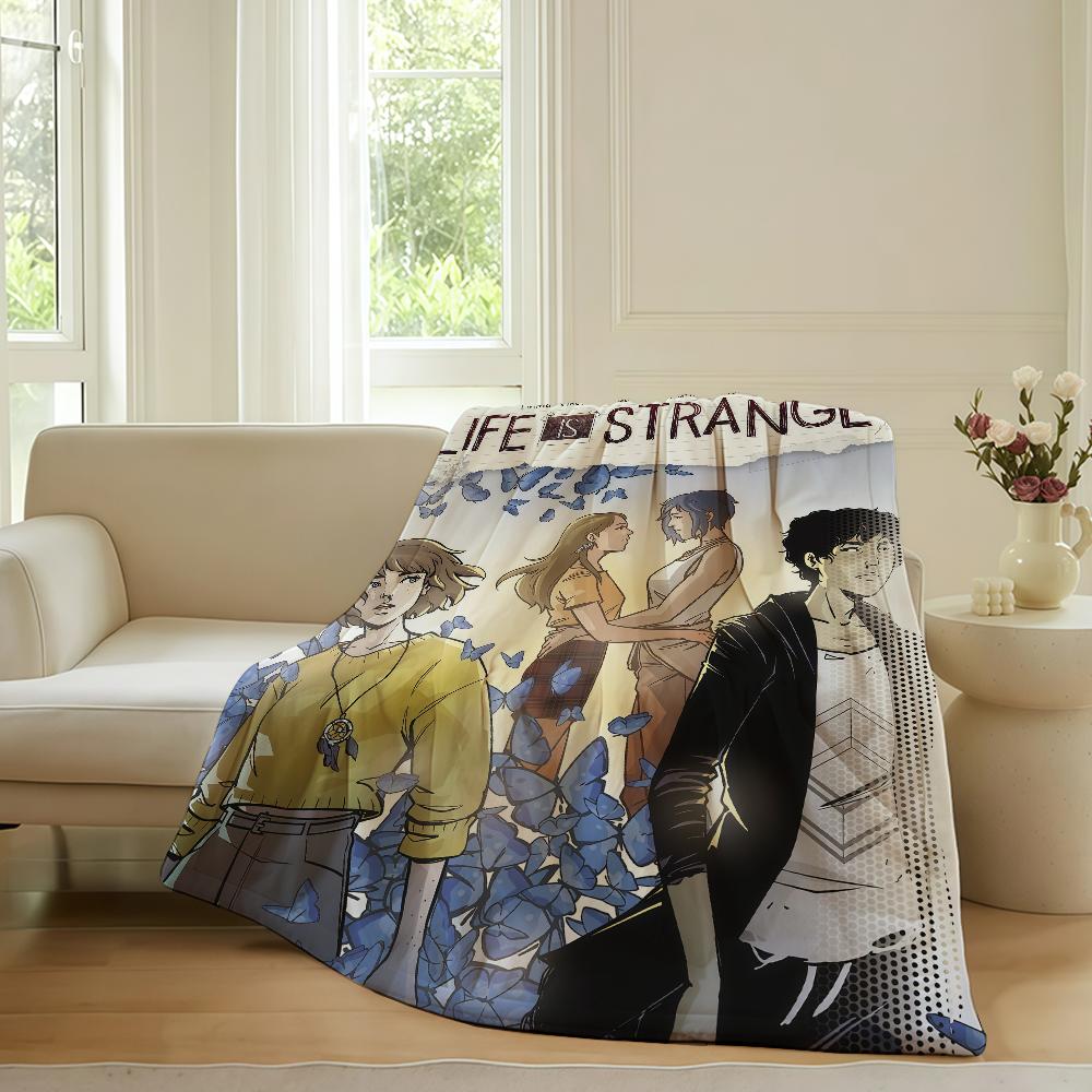 Adventure game L Life is S Strange 2 Blanket For Sofa Office Bed Plane Travel Sleep Read Relax Camping Soft And Warm 75x90cm
Adventure game L Life is S Strange 2 Blanket For Sofa Office Bed Plane Travel Sleep Read Relax Camping Soft And Warm 75x90cm
