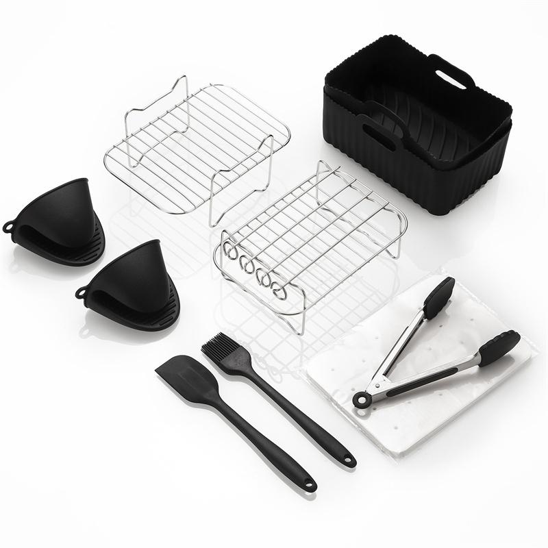 1 Set Dual Air Fryer Accessories Double Basket Airfryer For Ninja Foodi Af300Uk Kitchen Baking Dishes Pans
1 Set Dual Air Fryer Accessories Double Basket Airfryer For Ninja Foodi Af300Uk Kitchen Baking Dishes Pans