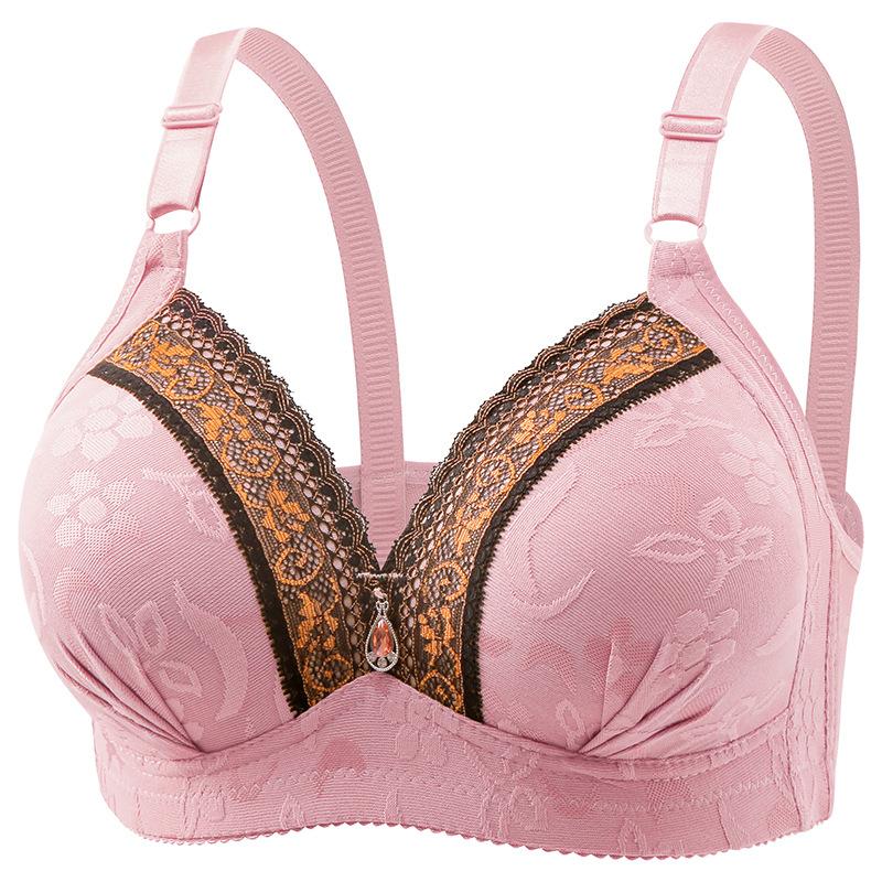 Lace thin mold cup in the elderly comfortable underwear three-breasted women s bra 44/100C cup
Lace thin mold cup in the elderly comfortable underwear three-breasted women s bra 44/100C cup