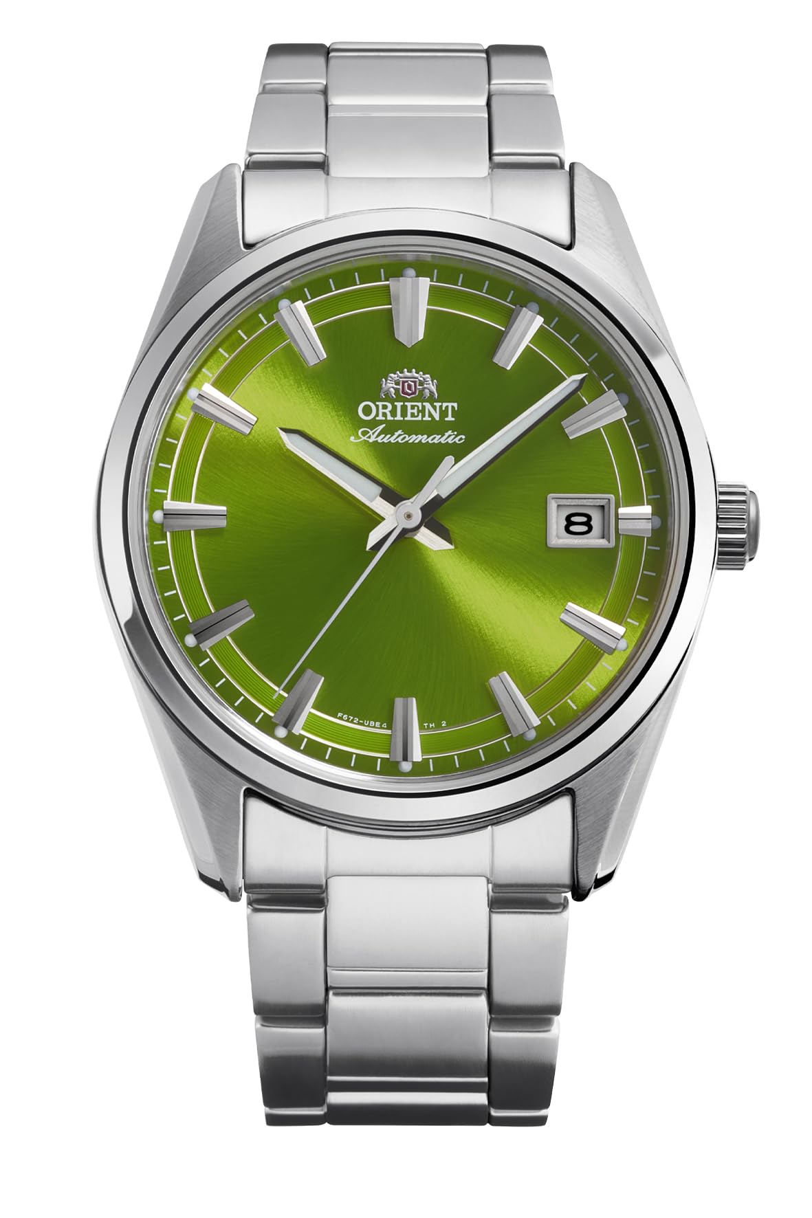 Orient Automatic Orient Stretto Mechanical 2026 Limited with Japanese Warranty Men s Watch, Date, Automatic, Spring/Summer Edition, RN-AC0R05E, Green, зелений
Orient Automatic Orient Stretto Mechanical 2026 Limited with Japanese Warranty Men s Watch, Date, Automatic, Spring/Summer Edition, RN-AC0R05E, Green, зелений