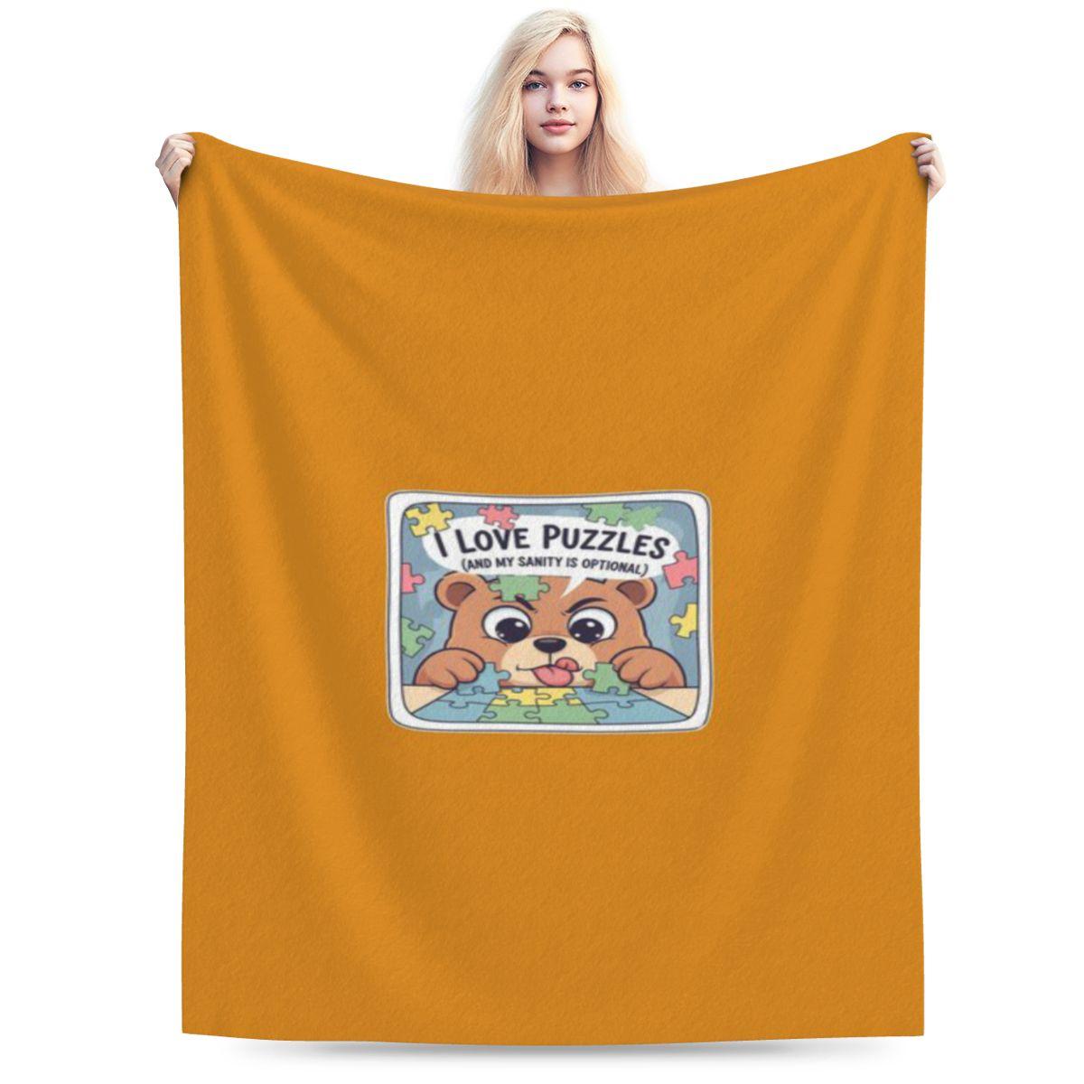 Puzzled But Happy Brain Teaser Humor Personalized Warm Decorate Home An UltraSoft Micro Fleece Blanket 75x100cm 30x40in
Puzzled But Happy Brain Teaser Humor Personalized Warm Decorate Home An UltraSoft Micro Fleece Blanket 75x100cm 30x40in