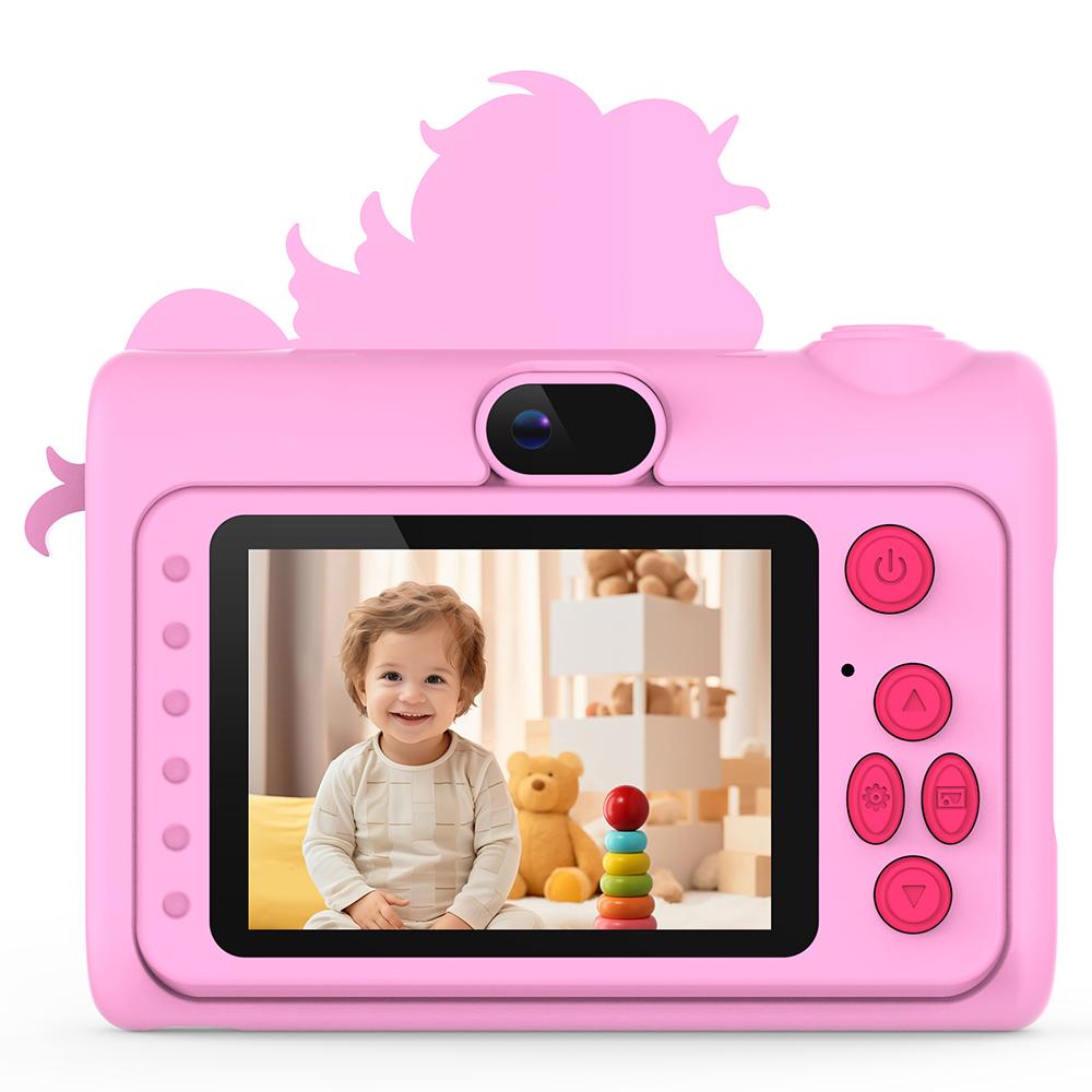 H05 Cartoon Animal Design 2.0 Inch HD Dual Lens 8X Zoom Digital Camera for Kids Video Recorder Pink Unicorn
H05 Cartoon Animal Design 2.0 Inch HD Dual Lens 8X Zoom Digital Camera for Kids Video Recorder Pink Unicorn