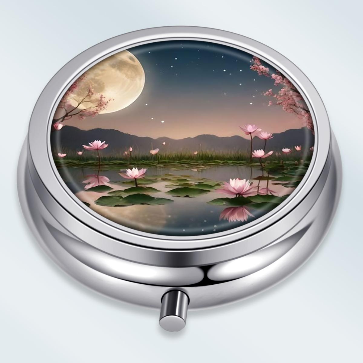 Portable Pill Box with 3 Compartments, Mini Metal Medicine Organizer Case, Cute Printed Pill Container for Vitamins, Pills, Jewelry, Travel, Daily Use разноцветный
Portable Pill Box with 3 Compartments, Mini Metal Medicine Organizer Case, Cute Printed Pill Container for Vitamins, Pills, Jewelry, Travel, Daily Use разноцветный