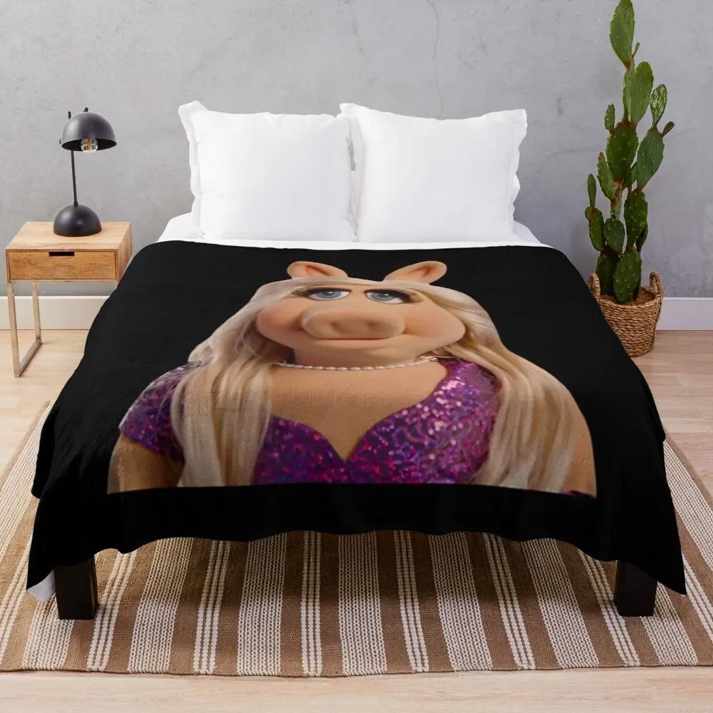 Miss Piggy \t \t Throw Blanket Plaid on the sofa Decoratives Blankets Sofas Of Decoration Cute Plaid Blankets 75x90cm
Miss Piggy \t \t Throw Blanket Plaid on the sofa Decoratives Blankets Sofas Of Decoration Cute Plaid Blankets 75x90cm