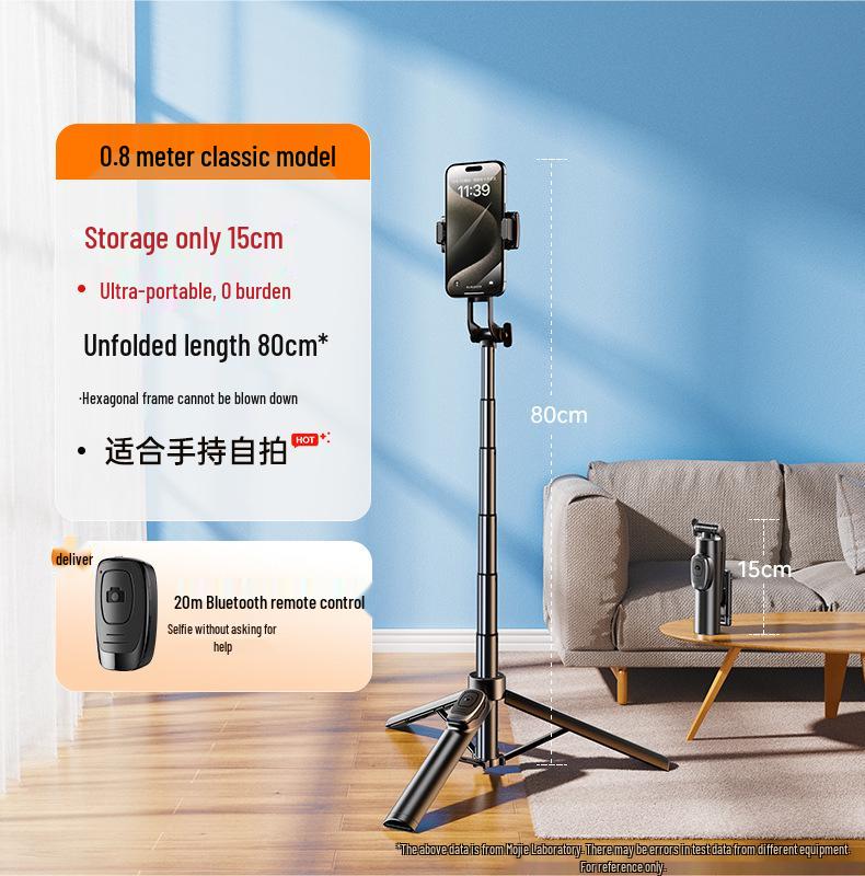 2024 Portable 360° Rotating Selfie Stick Tripod with Remote
2024 Portable 360° Rotating Selfie Stick Tripod with Remote