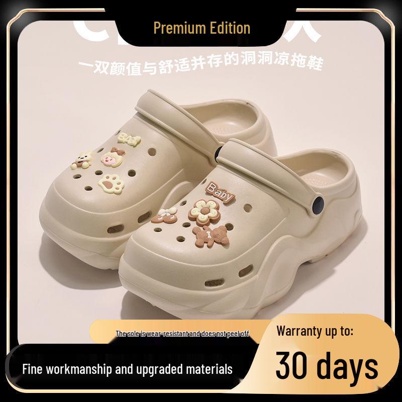 Женские летние сандалии-принцессы для пляжа из ЭВА с толстой подошвой и нескользящим рисунком «Маленький медвежонок» Size 39-40
Женские летние сандалии-принцессы для пляжа из ЭВА с толстой подошвой и нескользящим рисунком «Маленький медвежонок» Size 39-40