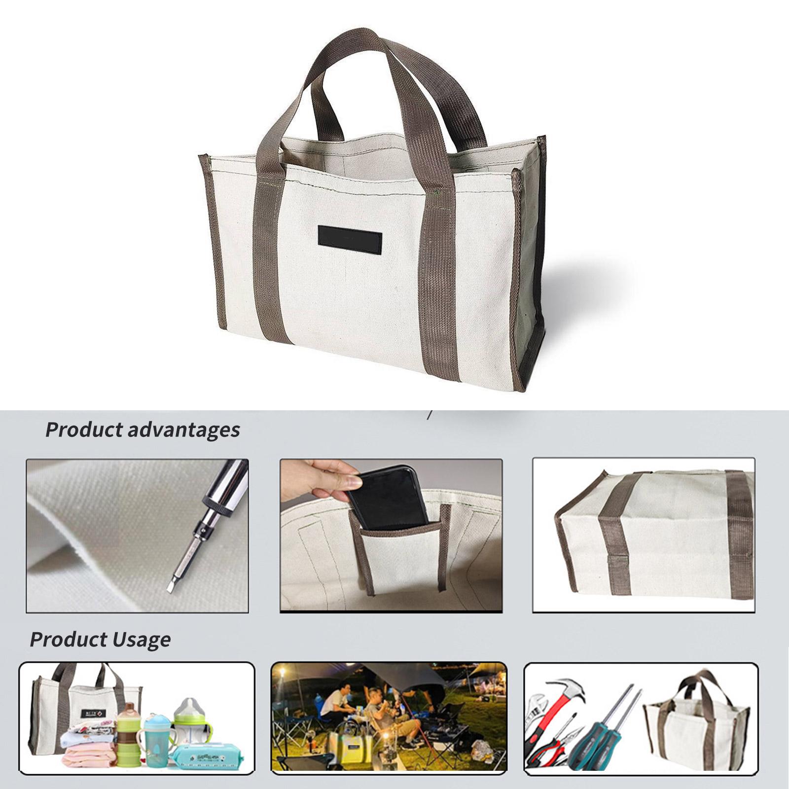 Сумка для инструментов из холста с широким горлом, большая вместимость, портативная сумка для хранения инструментов для деревообработки, водонепроницаемые мешки 16 дюймов/20 дюймов 1 
Сумка для инструментов из холста с широким горлом, большая вместимость, портативная сумка для хранения инструментов для деревообработки, водонепроницаемые мешки 16 дюймов/20 дюймов 1