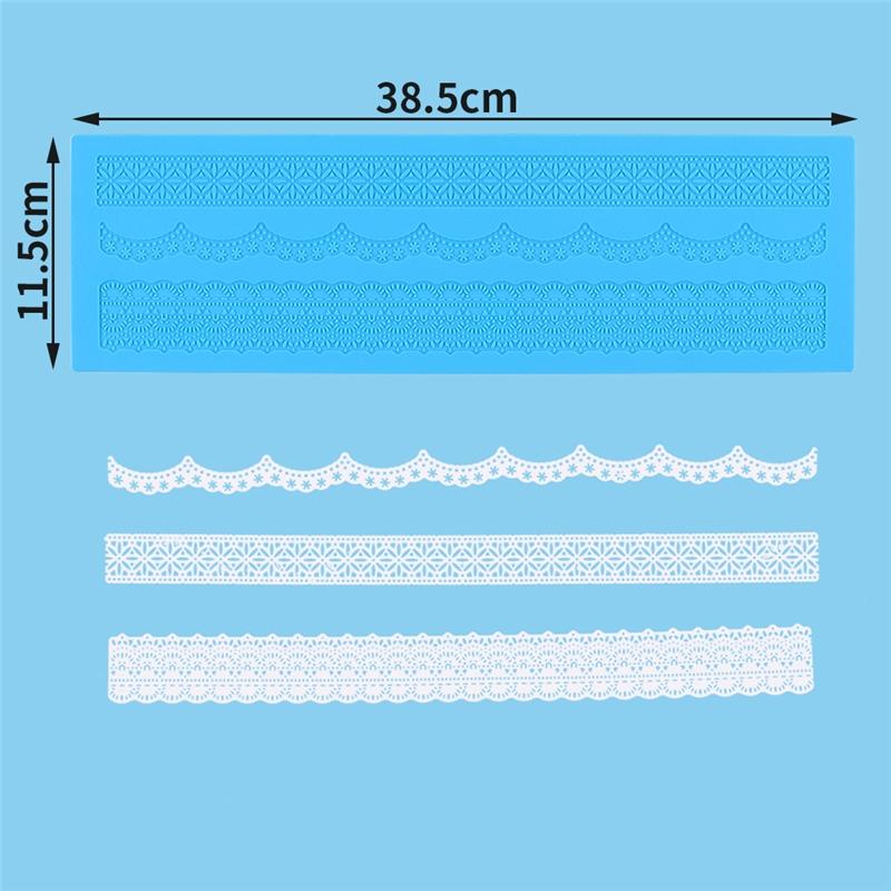 Aomily Multiple Styles Flower Lace Mold Cake Border Decoration Tools Fondant Cake 3D Food Grade Silicone Mat Baking Flower Molds
Aomily Multiple Styles Flower Lace Mold Cake Border Decoration Tools Fondant Cake 3D Food Grade Silicone Mat Baking Flower Molds