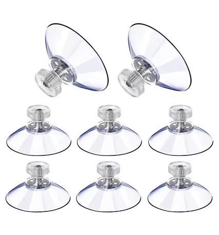 5pcs 32/41/53mm Round Strong Transparent Suction Cups with Screw Plastic Suction Pads Adhesive Suction Holder with Screw Nut 32mm
5pcs 32/41/53mm Round Strong Transparent Suction Cups with Screw Plastic Suction Pads Adhesive Suction Holder with Screw Nut 32mm