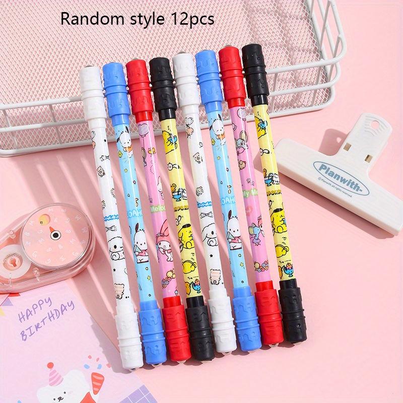 12pcs Cinnamoroll Sanrio Creative Cartoon Family Rolling Pen Special Pen Student Cute Rolling Pen Gift Pen Signature Pen 0.5mm Black Random style 12pcs
12pcs Cinnamoroll Sanrio Creative Cartoon Family Rolling Pen Special Pen Student Cute Rolling Pen Gift Pen Signature Pen 0.5mm Black Random style 12pcs