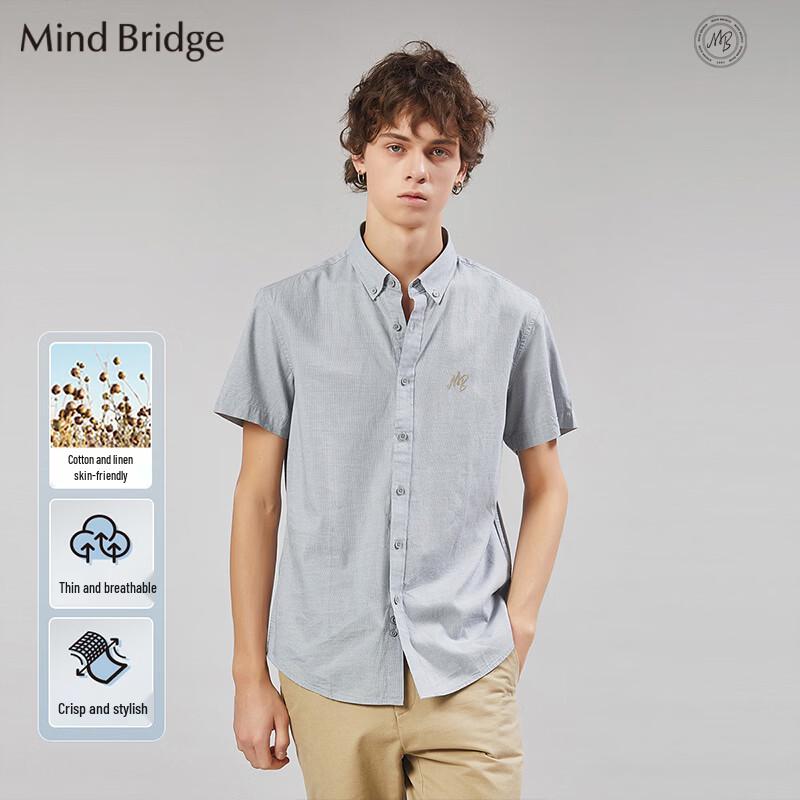 Mind Bridge Men s Cotton-Linen Short Sleeve Shirt 3XL
Mind Bridge Men s Cotton-Linen Short Sleeve Shirt 3XL