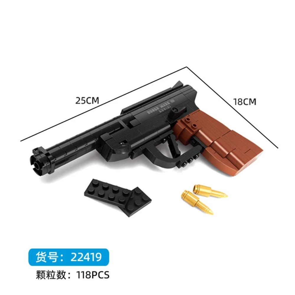 Набор Технического Оружия Револьверные Пистолеты Наборы SWAT Военный Вторая мировая война Оружие Модель Строительные Блоки Игрушки для Мальчиков Desert Eagle Армейский Марк Пистолет
Набор Технического Оружия Револьверные Пистолеты Наборы SWAT Военный Вторая мировая война Оружие Модель Строительные Блоки Игрушки для Мальчиков Desert Eagle Армейский Марк Пистолет