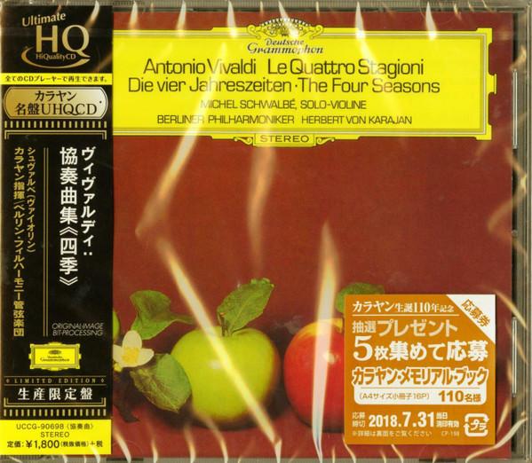 CD KARAJAN HERBERT VON VIVALDI SCH Vivaldi The Four Seasons UCCG90698 Deutsche Grammo 2016 Japan Obi Classical
CD KARAJAN HERBERT VON VIVALDI SCH Vivaldi The Four Seasons UCCG90698 Deutsche Grammo 2016 Japan Obi Classical