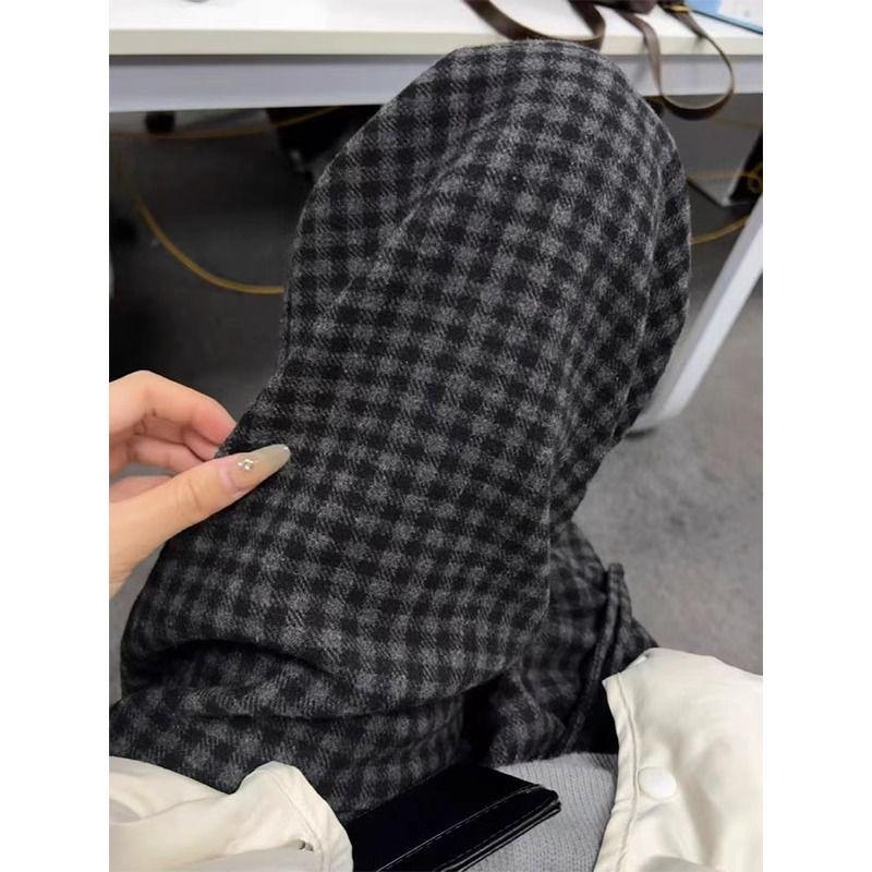 Women s Retro Black Plaid High-Waisted Casual Fleece-Lined Wide-Leg Pants - Autumn/Winter 2024 Collection XS (60-79 jin)
Women s Retro Black Plaid High-Waisted Casual Fleece-Lined Wide-Leg Pants - Autumn/Winter 2024 Collection XS (60-79 jin)