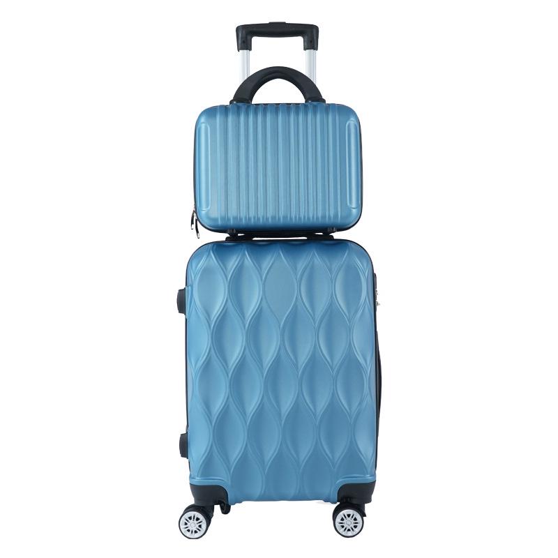 20-Inch Lightweight Carry-On Luggage with 14-Inch Handbag and Combination Lock павлин голубой
20-Inch Lightweight Carry-On Luggage with 14-Inch Handbag and Combination Lock павлин голубой