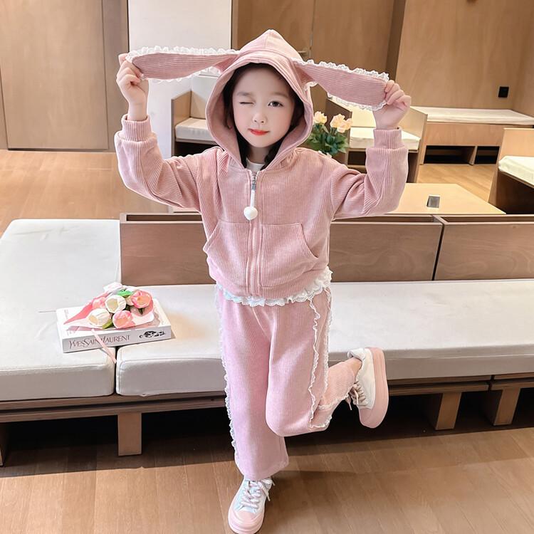 Girls Fashionable Two-Piece Suit: Spring 2026 Jacket & Pants Set 140 cm
Girls Fashionable Two-Piece Suit: Spring 2026 Jacket & Pants Set 140 cm