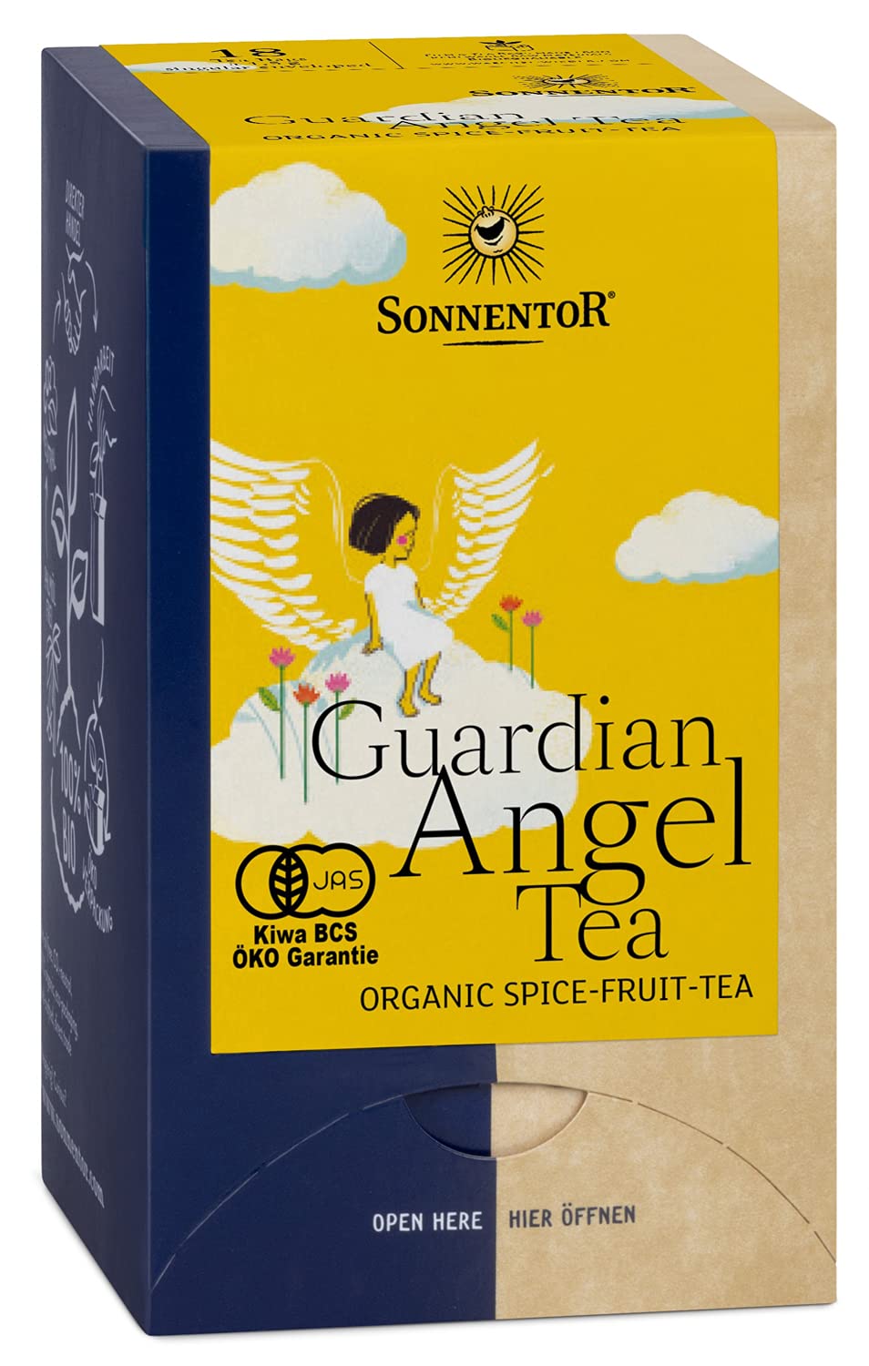 SONNENTOR травяной чай Guardian Angel Tea органический чай в пакетиках 18 пакетиков смешанный травяной чай органический SO02432 без кофеина
SONNENTOR травяной чай Guardian Angel Tea органический чай в пакетиках 18 пакетиков смешанный травяной чай органический SO02432 без кофеина
