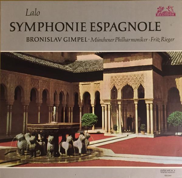 LP Record DOUARD LALO BRONISLAW GIMPEL M Symphonie Espagnole 89544 Heliodor Germany Classical Used
LP Record DOUARD LALO BRONISLAW GIMPEL M Symphonie Espagnole 89544 Heliodor Germany Classical Used