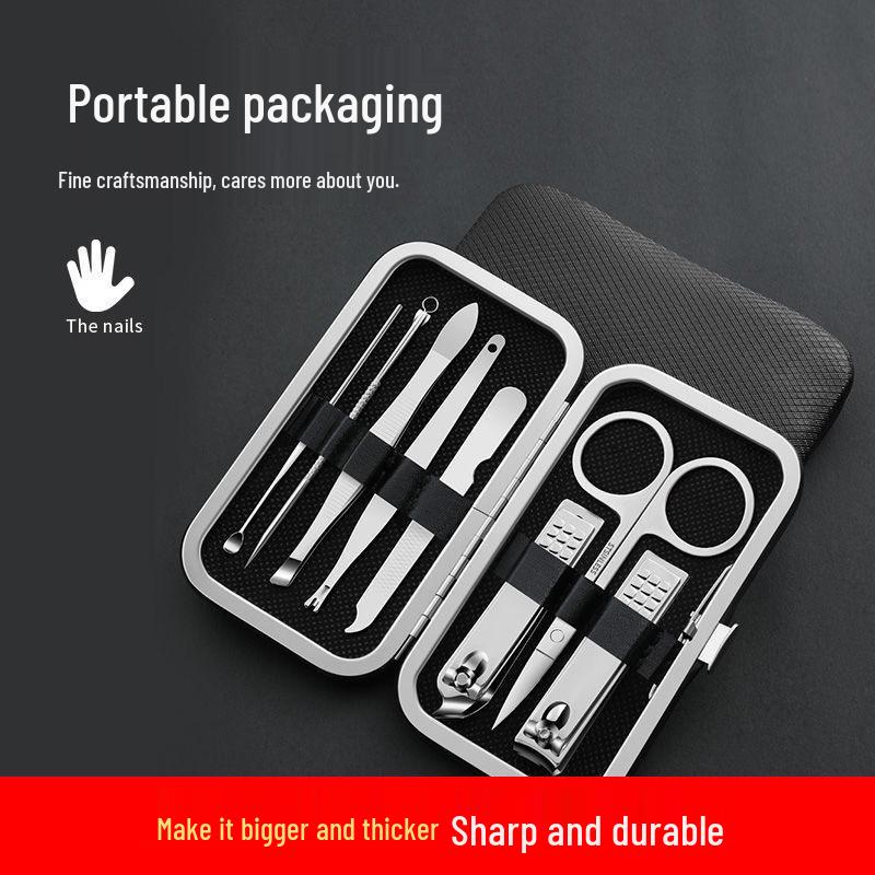 Comprehensive Manicure & Pedicure Tool Set: Nail Clippers, Ear Pick & More - Essential for Home & Dorm Use
Comprehensive Manicure & Pedicure Tool Set: Nail Clippers, Ear Pick & More - Essential for Home & Dorm Use
