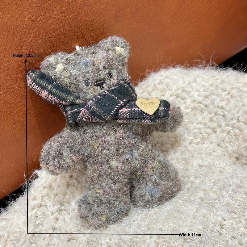 Cute Cartoon Plush Dirty Little Bear Doll Pendant Keychain Kawaii Ins Style Bear Backpack Decoration Pendant Accessories Gift A1
Cute Cartoon Plush Dirty Little Bear Doll Pendant Keychain Kawaii Ins Style Bear Backpack Decoration Pendant Accessories Gift A1